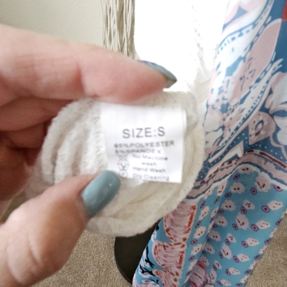 Oversized waffle knit Tee S - Picture 4 of 6